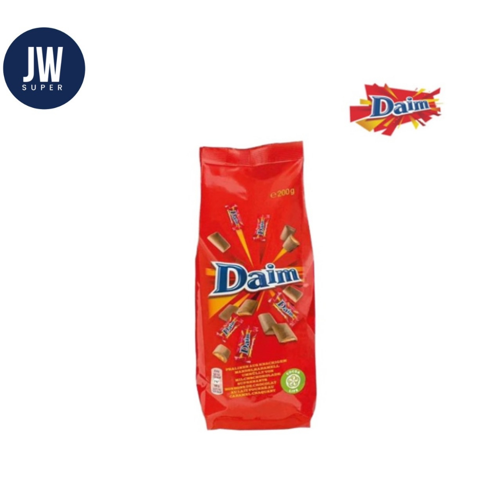 ช๊อคโกแลตดาอิม Daim Caramel Chocolate 200g. BBE: 02/2027 (Made in Sweden)